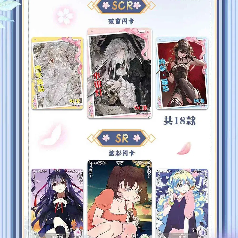 Color: one - Wholesale 4 Boxes Goddess Story NS-11 Collection Card PR Anime Games Girl Party Swimsuit Bikini Feast Booster Box Doujin