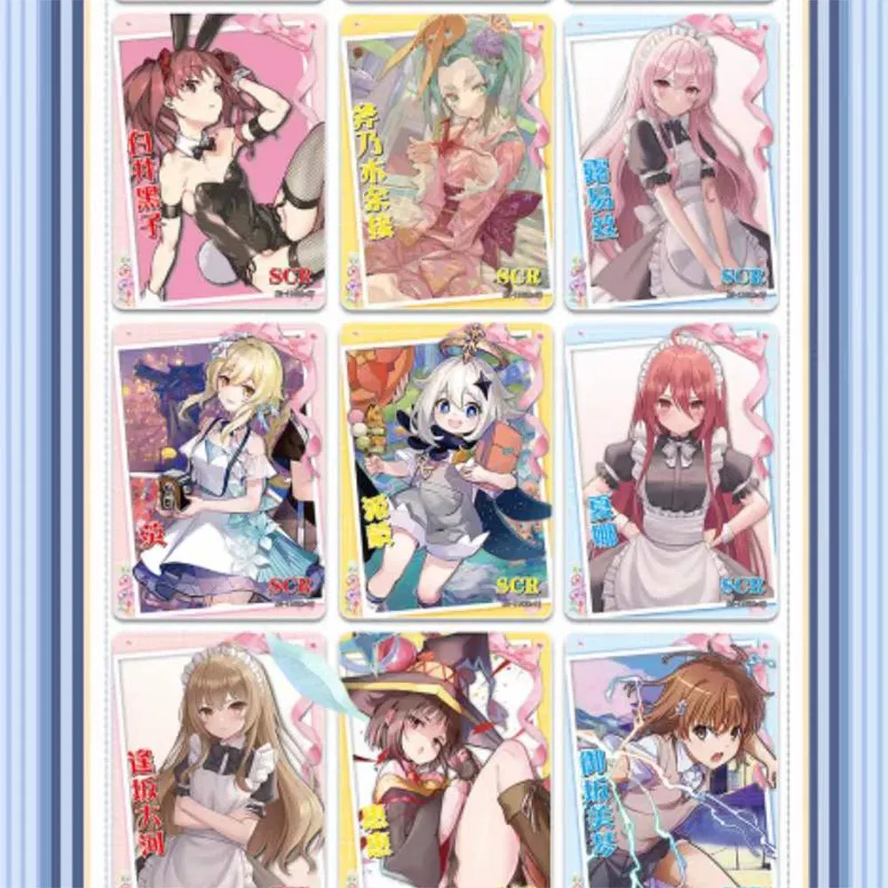 Color: one - Wholesale 4 Boxes Goddess Story NS-11 Collection Card PR Anime Games Girl Party Swimsuit Bikini Feast Booster Box Doujin