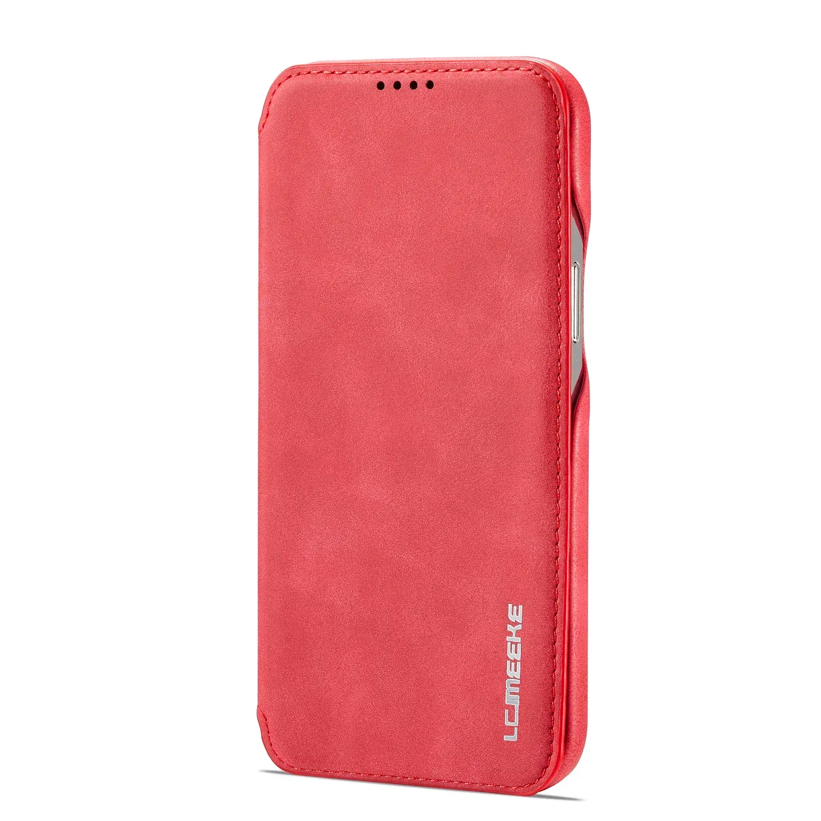 Color: Red, Compatibility by Model: iPhone XS - Leather Flip Wallet Phone Cover for IPhone 17E 14 15 16 Pro Max 13 12 Mini 11 XS X XR 8 7 Plus SE 2022 Slim Card Slots Book Bag