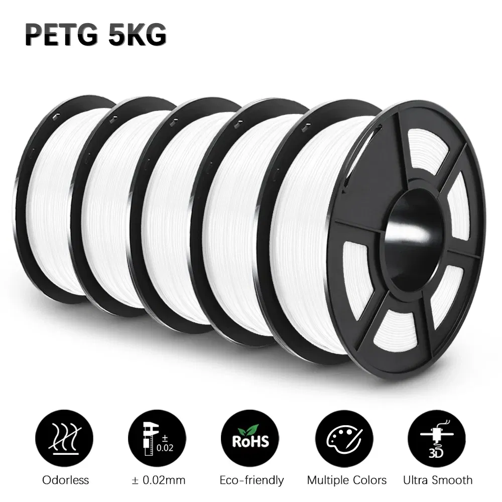 Color: Lazurite, Ships From: CHINA - Top 3D Filament PETG/EASY ABS/TPU/ASA Filamnet 1.75mm 5Roll 1KG(TPU 0.5KG/Roll) 3D Printer Filament for 3D Printer