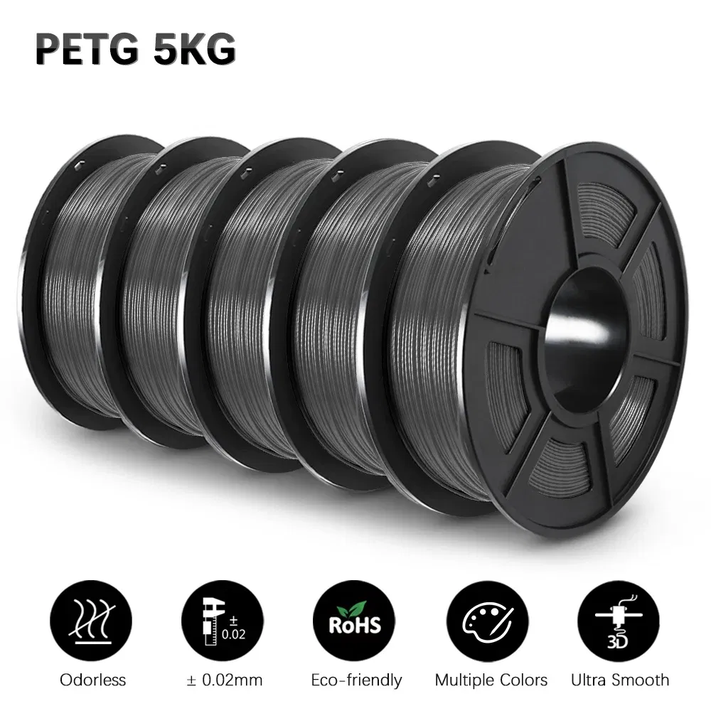 Color: Lazurite, Ships From: CHINA - Top 3D Filament PETG/EASY ABS/TPU/ASA Filamnet 1.75mm 5Roll 1KG(TPU 0.5KG/Roll) 3D Printer Filament for 3D Printer
