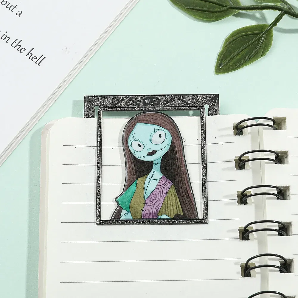 Color: Green - Anime Cartoon Christmas Eve Book Mark for Book Lovers Gift Anime Movie Fans Collection Metal Bookmarks Book Accessory Mark