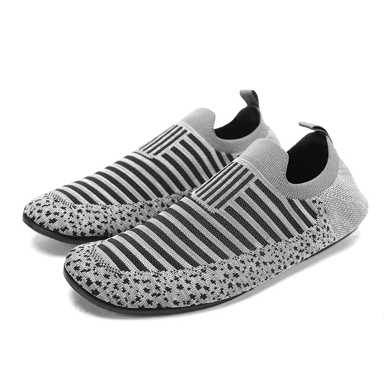 Color: SKY BLUE, Shoe Size: 47 - MAEDEF Mens Shoes Comfortable Casual Shoes Men Home Slippers Lightweight Breathable Walking Moccasins Thin Bottom House Shoes