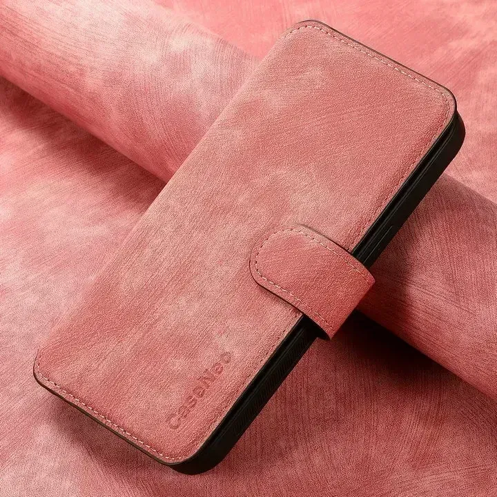 Color: Pink, Material: Silicon - Detachable 2IN1 Leather Card Funda for Xiaomi Poco F7 X7 M7 Pro 5G Luxury Case Magnetic Wallet Etui Poco X7 Pro F 7 Ultra Cover