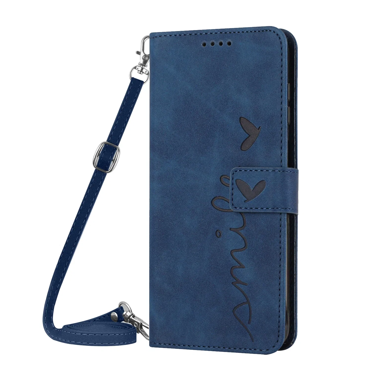 Color: Purple Pink, Ships From: CHINA, Material: CANVAS - Love Heart Strap Leather Crossbody Phone Wallet Case Book Stand For Google Pixel 8 7 Pro 8A 7A 6A Girls Cute Shoulder Cover