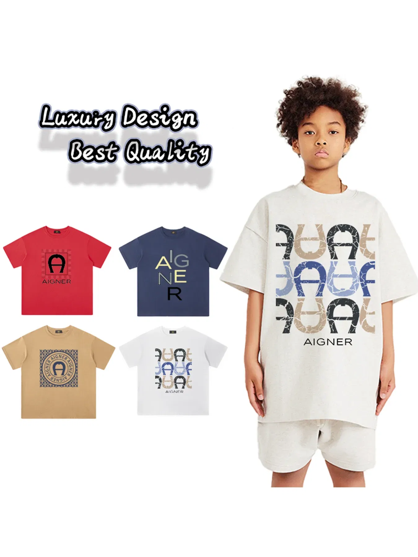 Color: WHITE, Kid Size: 5 - Summer Tees Children Clothes 2025 Hot sales Kids Short sleeve Fashion Casual Wear Baby Boys T-shirt Streetwear %100 Cotton Shirt