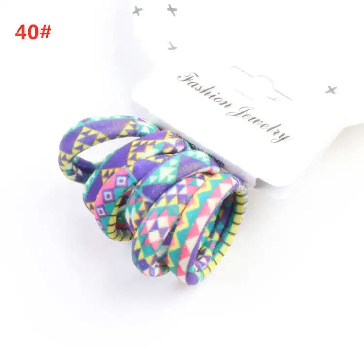 Color: Rose Red, Ships From: CHINA - 6PCS/Sett Cute Girls Elastic Hair Bands Scrunchies Ponytail Holder Rubber Bands Hair Ties Sweet Kids Hair Rope Hair Accessories