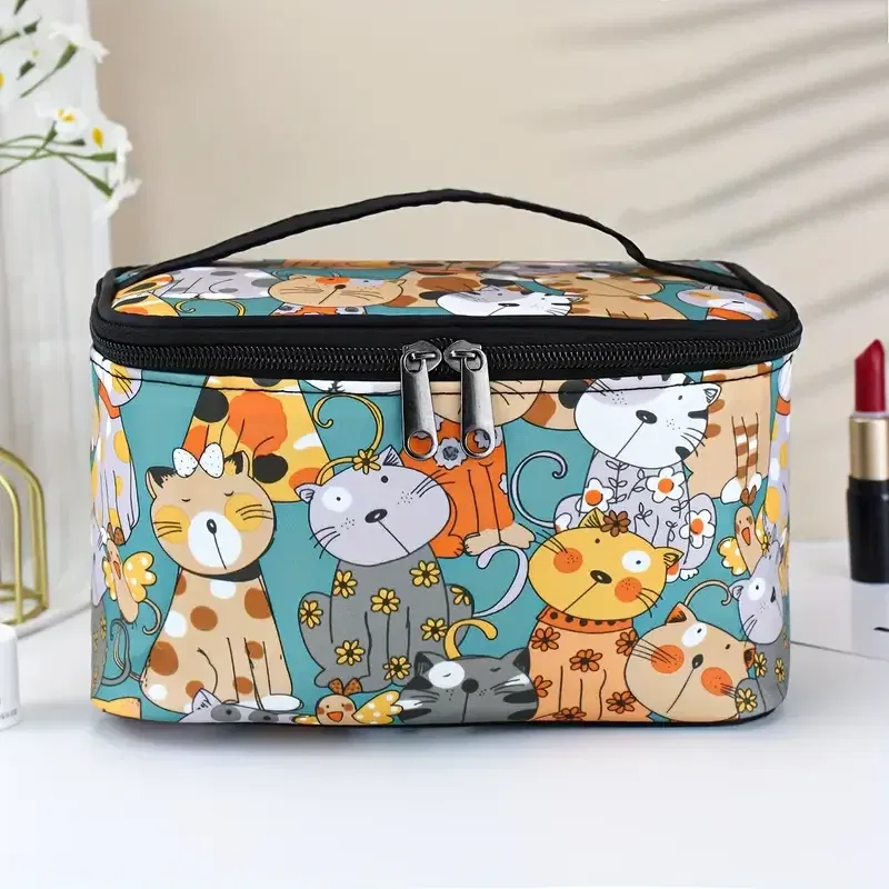 Canvas Lunch Bags Children Portable Functional Canvas Stripe Insulated Thermal Food Picnic Kids CoolerWaterproof  Bag Tote