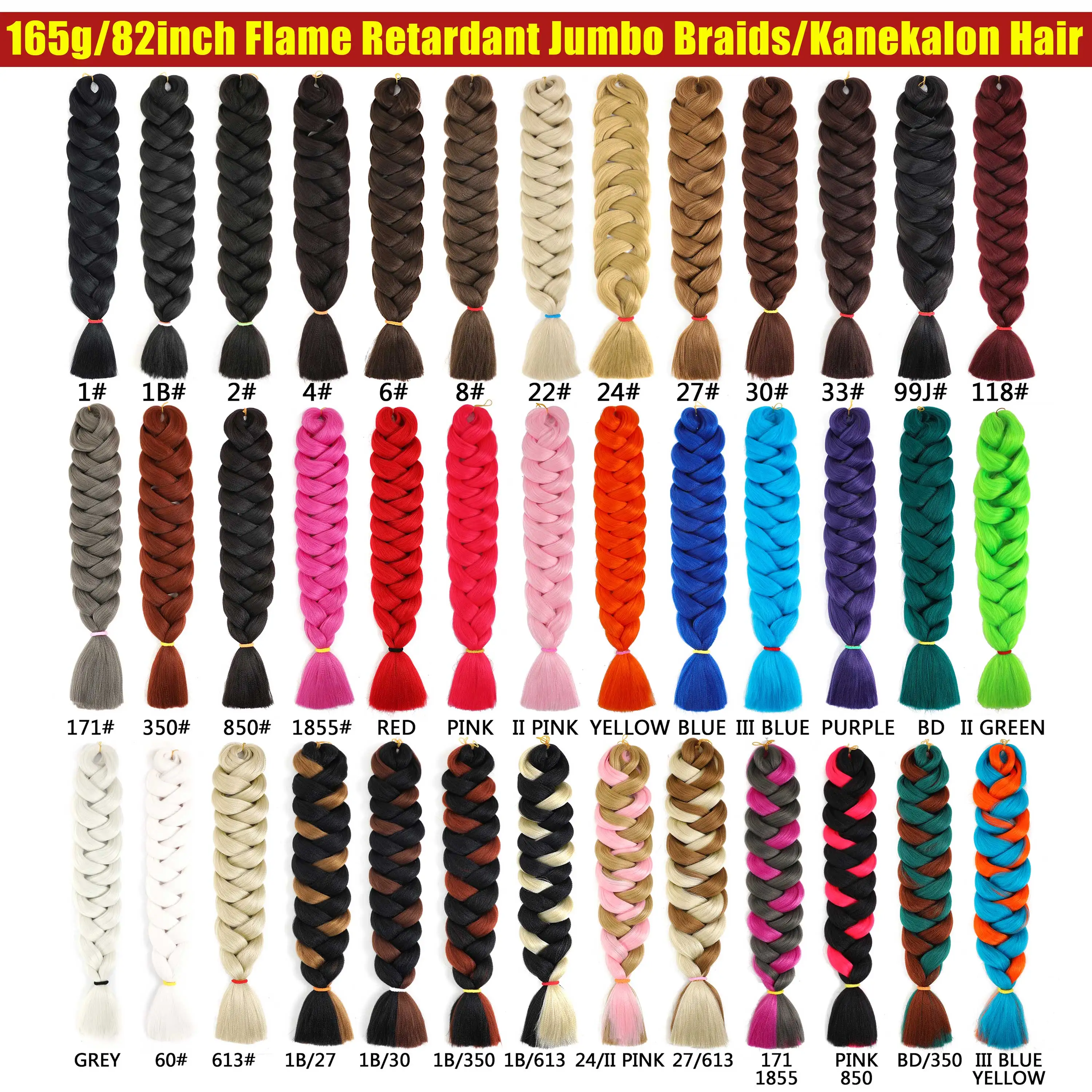 Color: P4/30, Stretched Length: 32inches, Ships From: CHINA, Bulk Buy: 1Pcs/Lot - Synthetic Braiding Hair Wholesale 82Inch 165g Ombre Braiding Hair Packs Jumbo Braid Hair For Women DIY Hairstyle Blue Grey