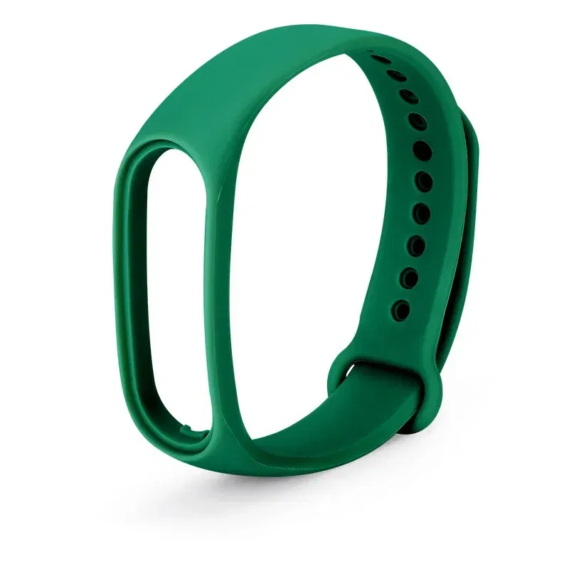 Band Color: silver white, Band Width: 18mm, Ships From: CHINA - Silicone Watch Strap For Xiaomi Mi Band 7 6 5 4 3 Wristband Bracelet Wrist Straps MiBand 3/4 band5 band6 Smartwatch Accessories
