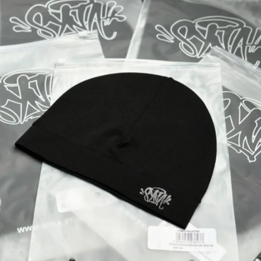 Color: GRAY - Syna Running Cap Syna World Skull Hat2023 New Knitting Syna Beanie Hat MenWomen Paragraph Quality Cap Y2kWarm Beanies