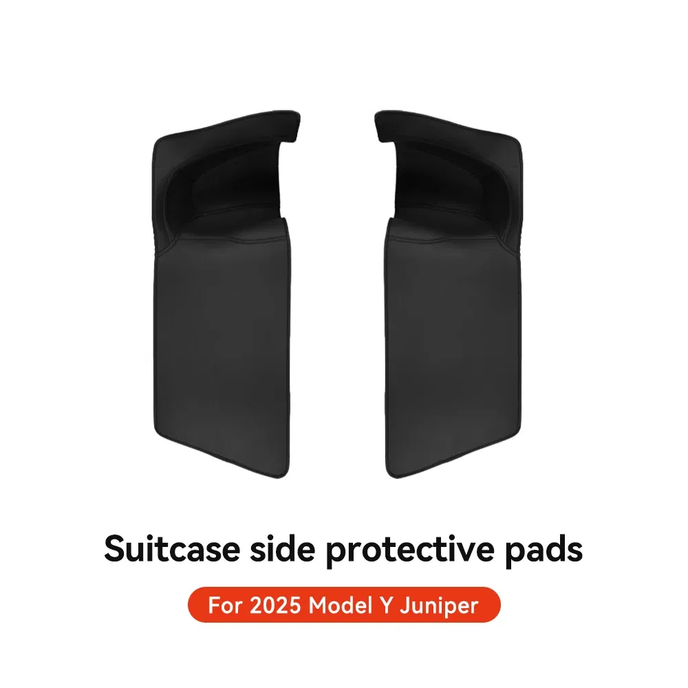 Color Name: Chocolate, Ships From: CHINA - YZ For Tesla Model Y Juniper 2025 New Leather Trunk Mats Fully Surrounded Waterproof Non-Slip Liner Custom Floor Mat Accessories
