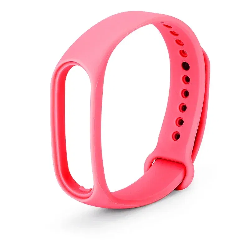 Band Color: Purple Green, Band Width: 18mm, Ships From: CHINA - Silicone Watch Strap For Xiaomi Mi Band 7 6 5 4 3 Wristband Bracelet Wrist Straps MiBand 3/4 band5 band6 Smartwatch Accessories
