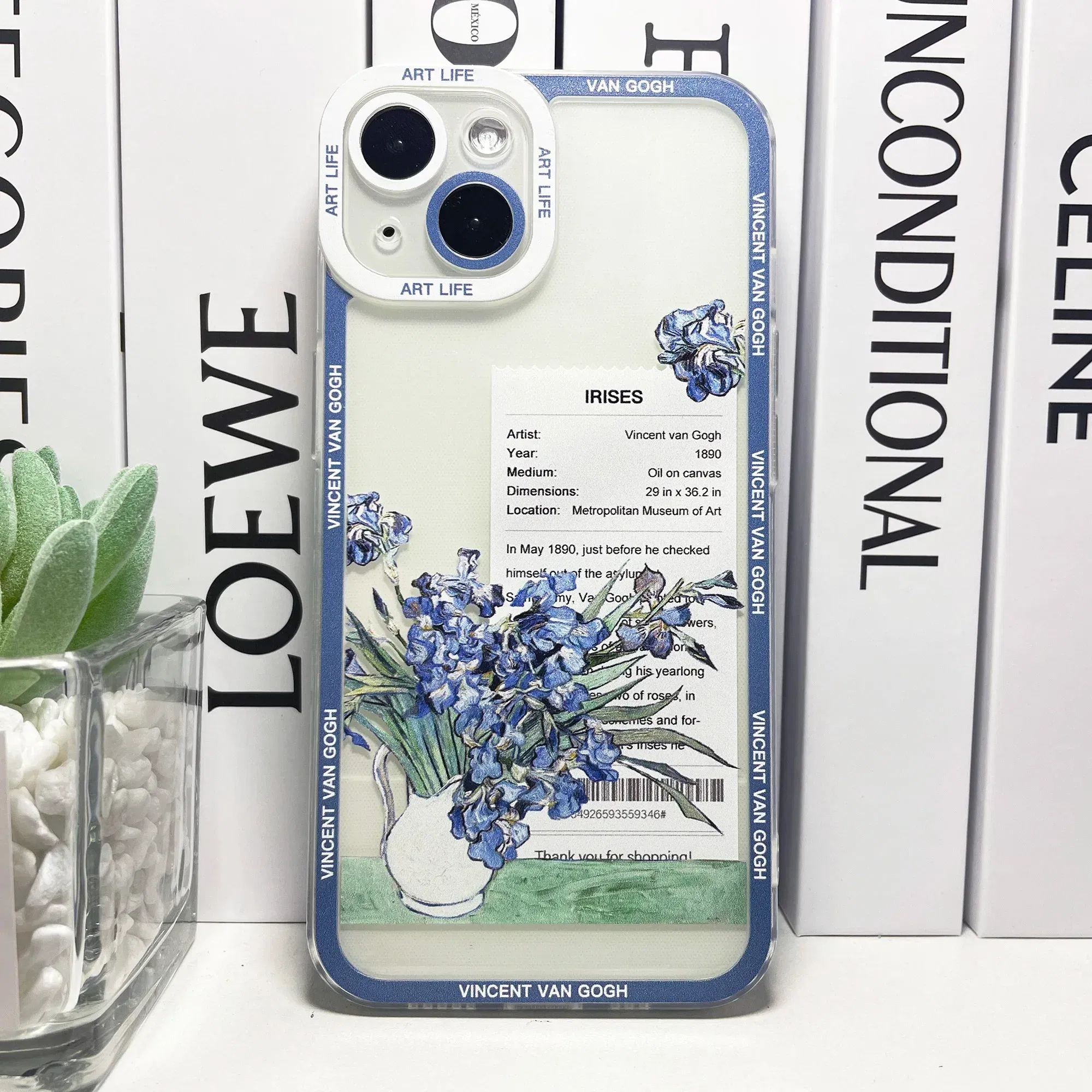 Color: Clear, Material: PC - Van Gogh Sunflowers The Starry Night Art Aesthetic Phone Case For Samsung Galaxy S10 S20 S21 S22 S23 S24 FE Plus Ultra Note 20