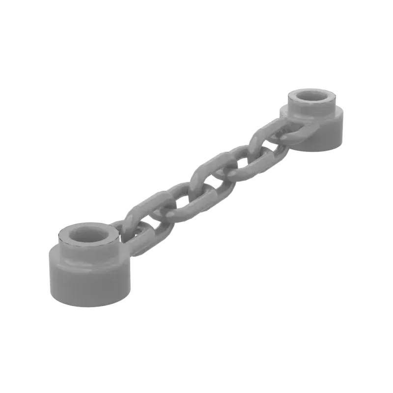 Color: GRAY - 10pcs Bricks MOC 92338 1x6 chain Compatible Assembles Particles For Building Blocks Parts DIY  Educational  Parts Toys