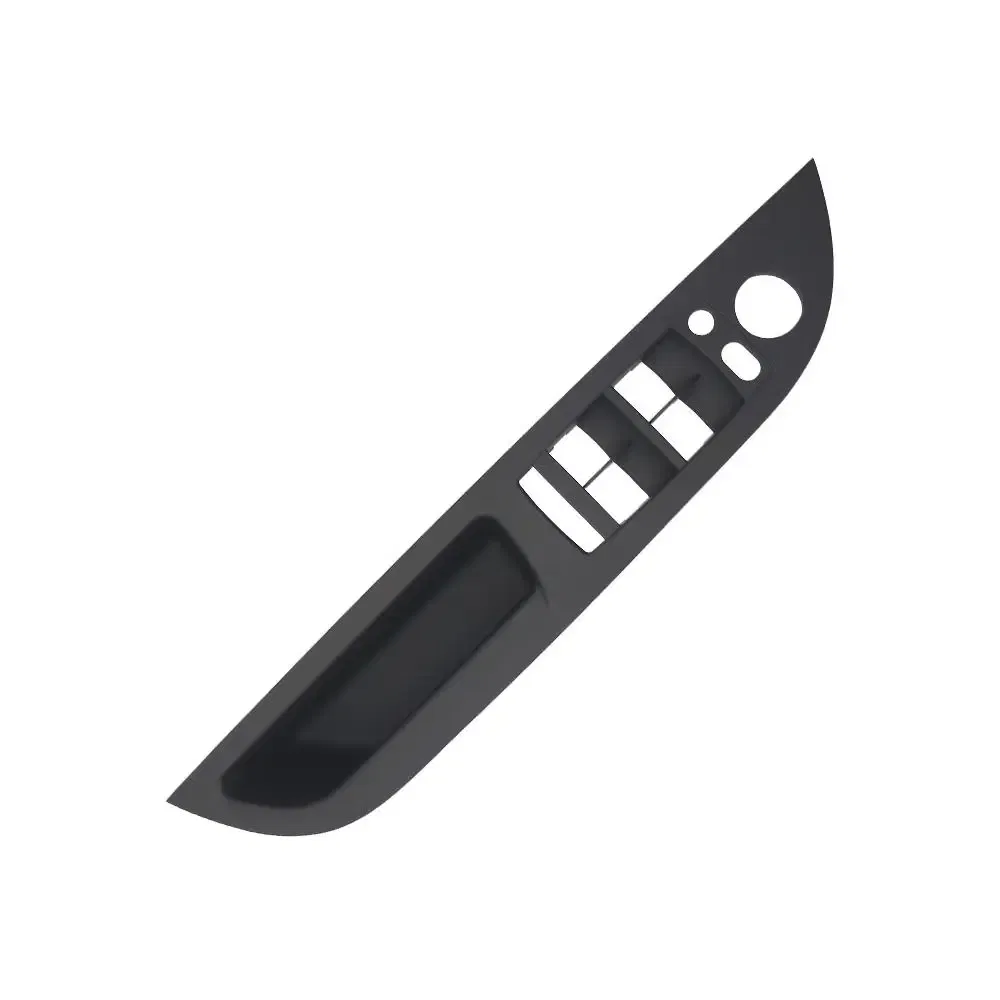 Color: GRAY, Ships From: CHINA - LHD Car Interior Inner Door Handle Panel Trim Cover For BMW E60 E61 5 Series 520 525 528 2008-2010 Black Beige 51416983705
