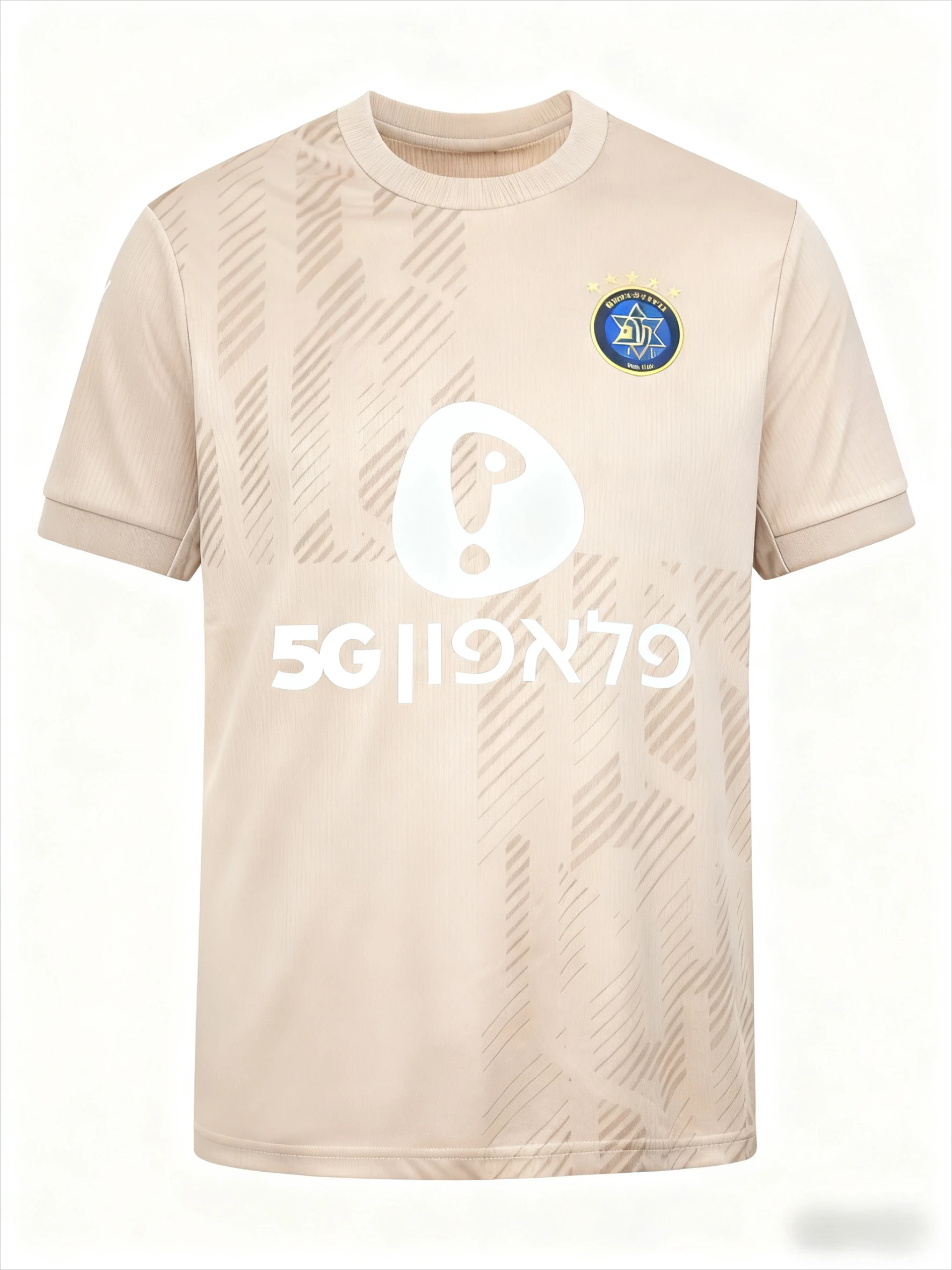 Color: GRAY, Size: Mother 3XL  - The Latest Breathable Men's and Women's T-shirts for The Daily Training of Maccabi Tel Aviv Football Club in 2026