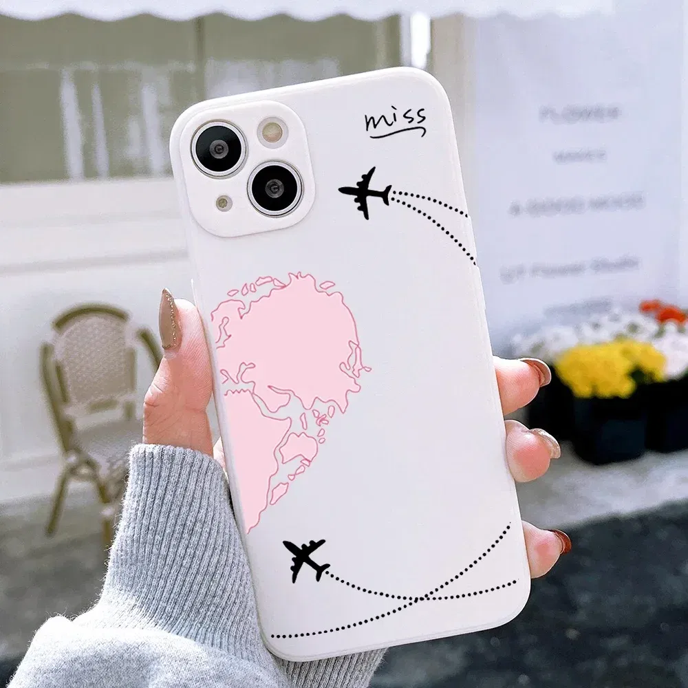 Color: GRAY, Material: EVA - Couple Black and White Love Sun Moon Case For Samsung Galaxy S10 S20 S21 S22 S23 S24 FE Plus Ultra Note 20 Silicone Phone Case