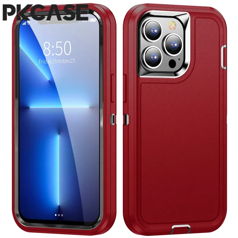 Color: Lavender, Material: Microfiber - PKCASE Shockproof Case For iPhone 13 Mini 12 11 Pro Max 6 7 8 Plus Bracket Protective Cover For iPhone X XS XR SE 2020 2022