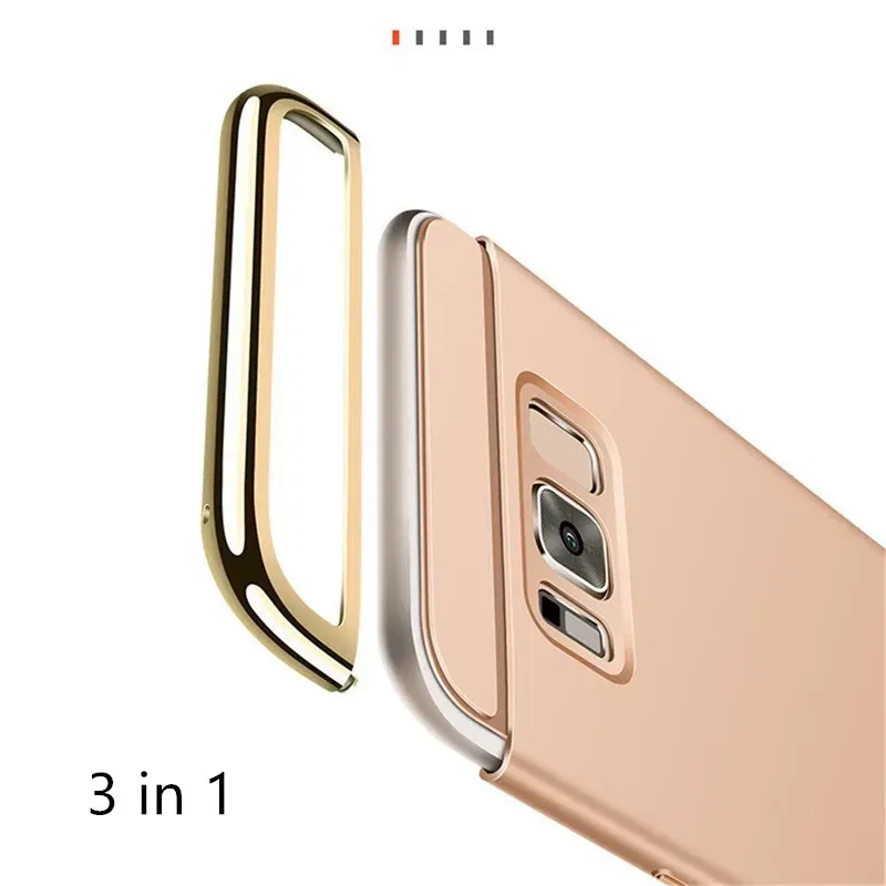 Color: Red, Material: CANVAS - Luxury 3 in 1 Case for Samsung Galaxy S6 S7 Edge S8 S9 S10 Plus Note 8 9 Hard Cover J3 J5 J7 Pro 2017 J4 J6 J8 2018 A20 A30 A50