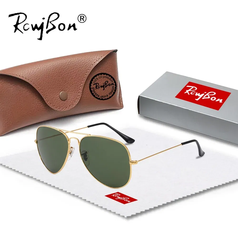 Lenses Color: MULTI, Frame Color: Red - Classic Retro Pilot Polarized Sunglasses Men Luxury Metal Black Aviation Sun Glasses Male Fashion Driving Vacation Shades UV400