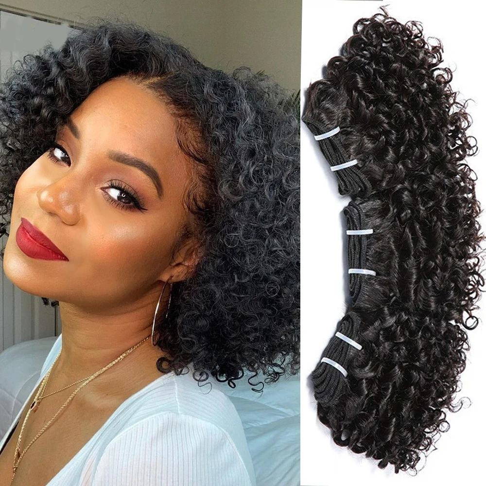 Hair Color: OT Purple, Stretched Length: 12inches, Longest Hair Proportion: 10A - Code Calla Bouncy Curly Hair Bundles Double Draw Indian 6inch Short Cut Remy Human Hair Extensions Natural Black Brown Color