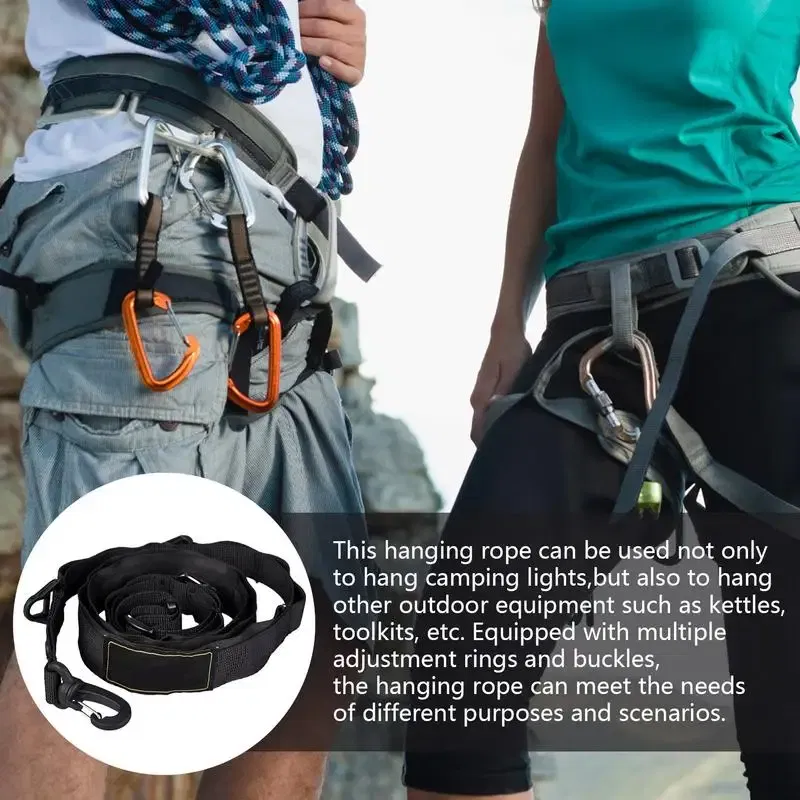 Color: black, Ships From: CHINA - Camping Straps For Gear Camping Straps Utility Strap Quick Release Adjustable Straps Backpacking Straps Buckle Strap Lashing