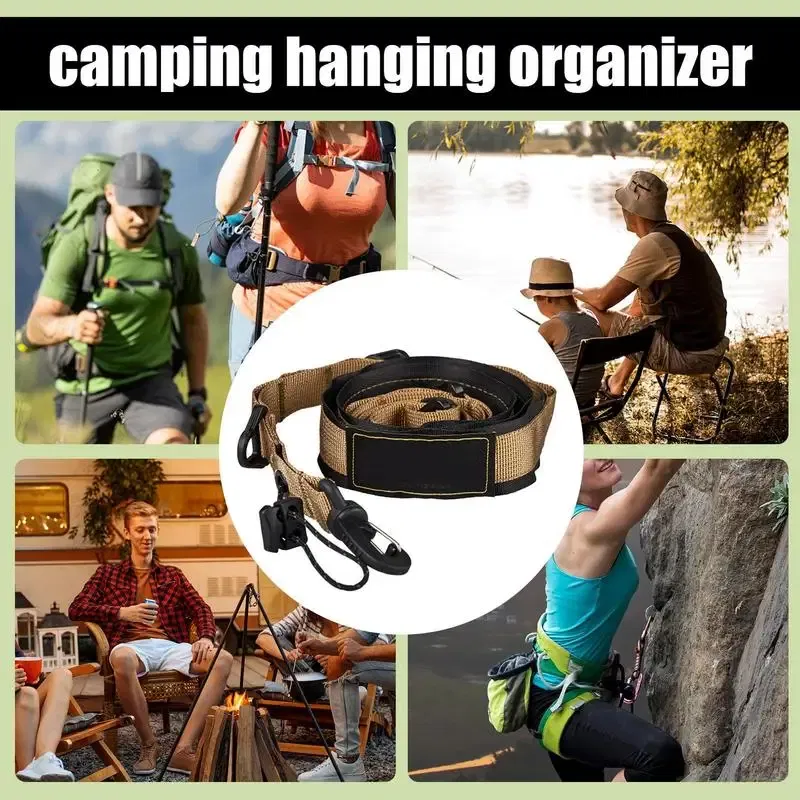 Color: black, Ships From: CHINA - Camping Straps For Gear Camping Straps Utility Strap Quick Release Adjustable Straps Backpacking Straps Buckle Strap Lashing