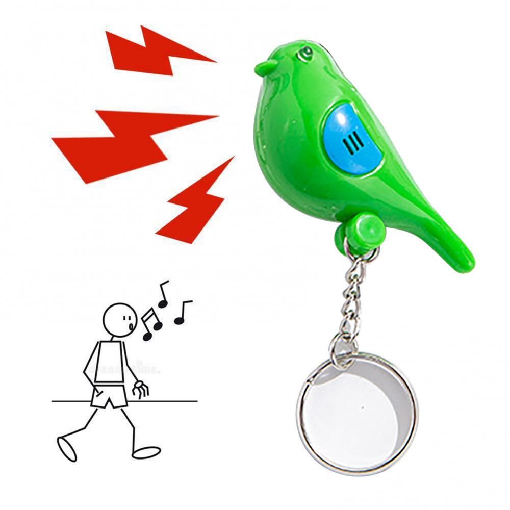 Color: black - Funny Key Chains Women Men Whistle Key Finder Flashing Beeping Remote Lost Keyfinder Locator Keyring