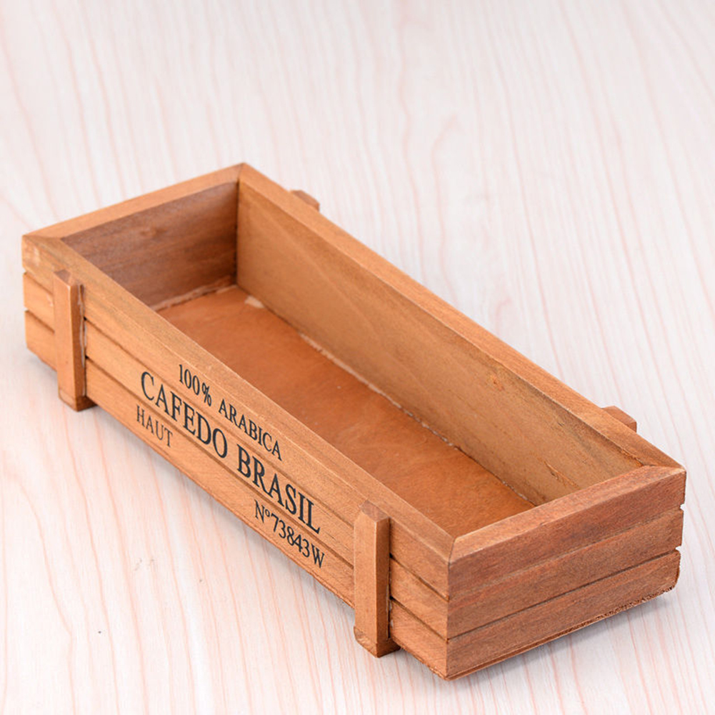 Color: Army Green, Ships From: CHINA - HOT SALES！！！New Arrival Wood Planter Box Garden Yard Rectangle Flower Succulent Container Plant Pot Wholesale Dropshipping