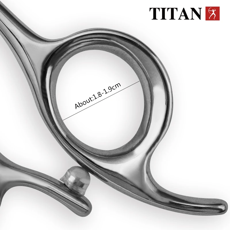 Color: Green - TITAN Professional hair scissors set   hairdressing salon cutting tools barber shears 6.0inch