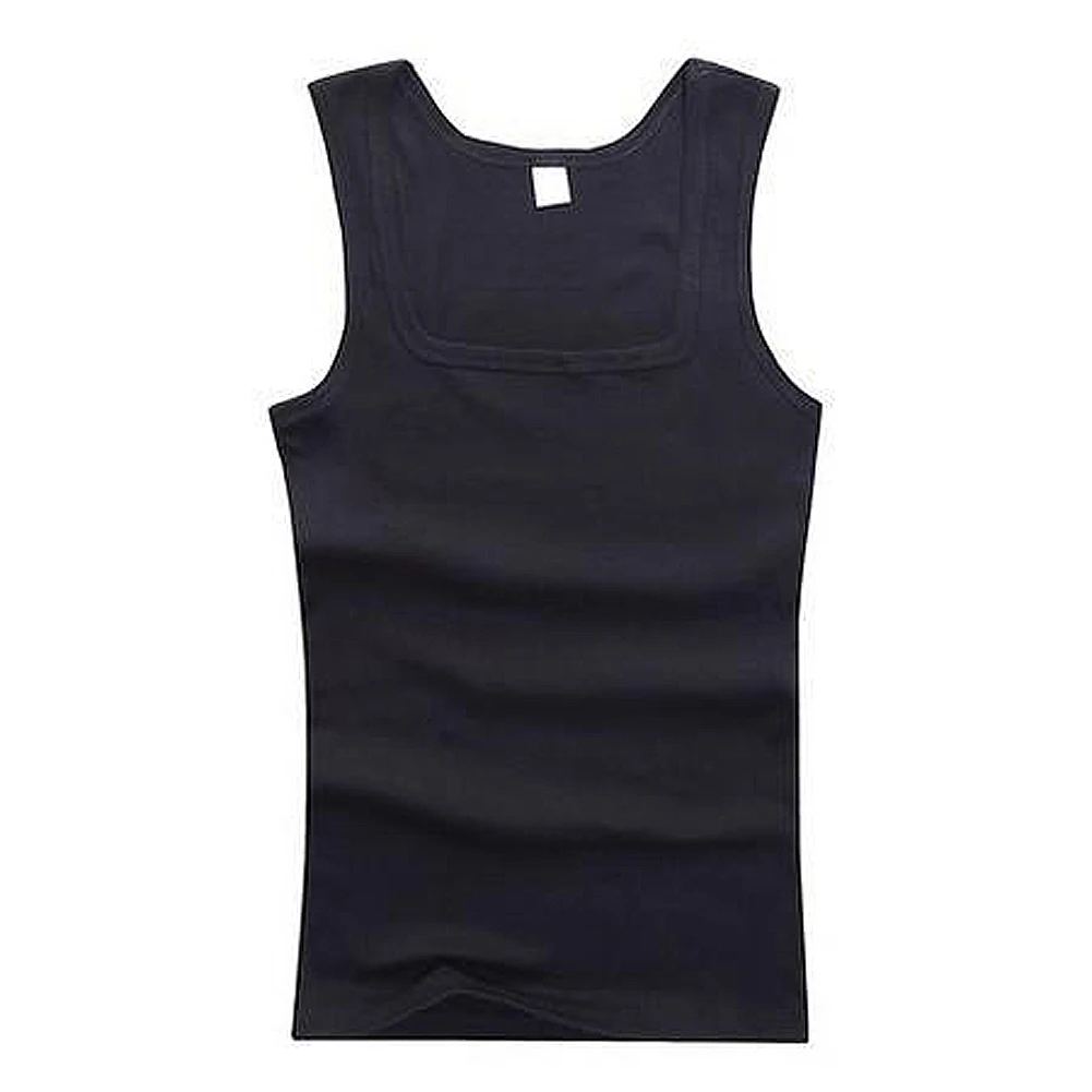 Color: black, Size: XXL - 2024 Summer Plus Size Men Clothing Tank Tops Black White Gray Singlets Sleeveless Fitness Men Vest Casual Bodybuilding Vest New