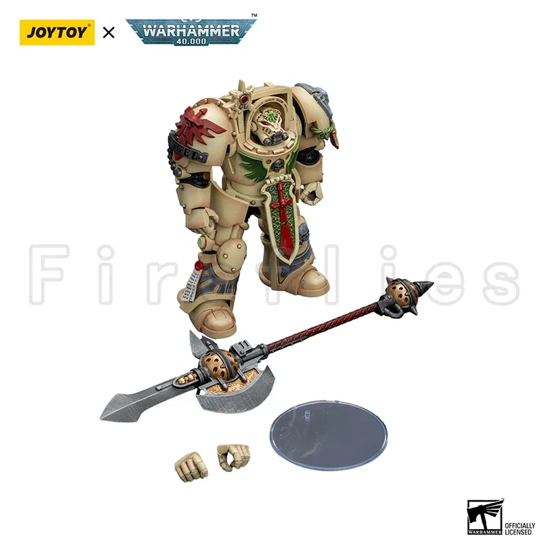 Color: WHITE - 1/18 JOYTOY Action Figure 40K Dark Angels Figures Anime Model Gift