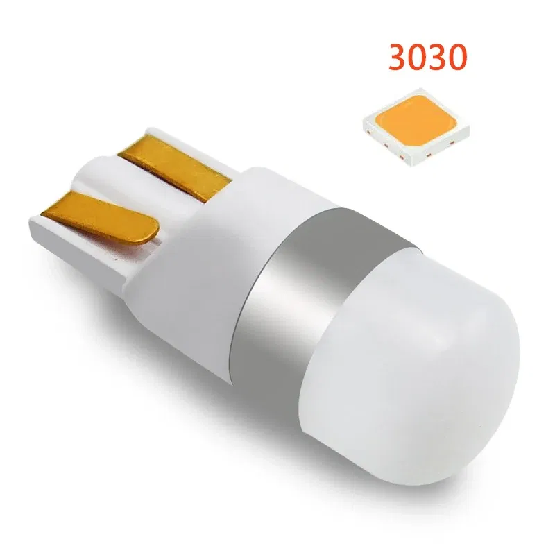 Emitting Color: Red - 1X Diffuser Covered 350LM T10 W5W LED Car Clearance Lights Reading Lamp Auto Vehicle Dome Door Bulb Accessories Pure White 6000K