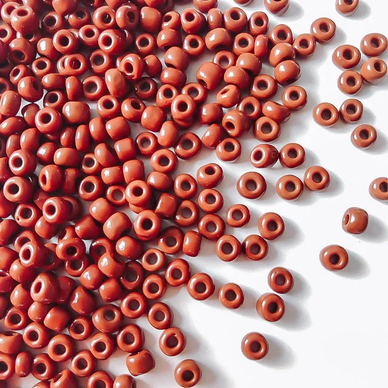 Color: Dark Grey, Item Diameter: 3mm - 2mm 3mm 4mm Glass Seed Loose Beads Small Charms DIY Craft Bracelet Beads for Jewelry Making Supplies Necklace Accessories