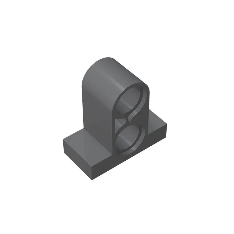 Color: VIOLET/?«?—?…° - Gobricks GDS-937 Technical, Pin Connector Plate 1x2x1 2/3 with 2 Holes  compatible with lego 32530 Educational Building Blocks