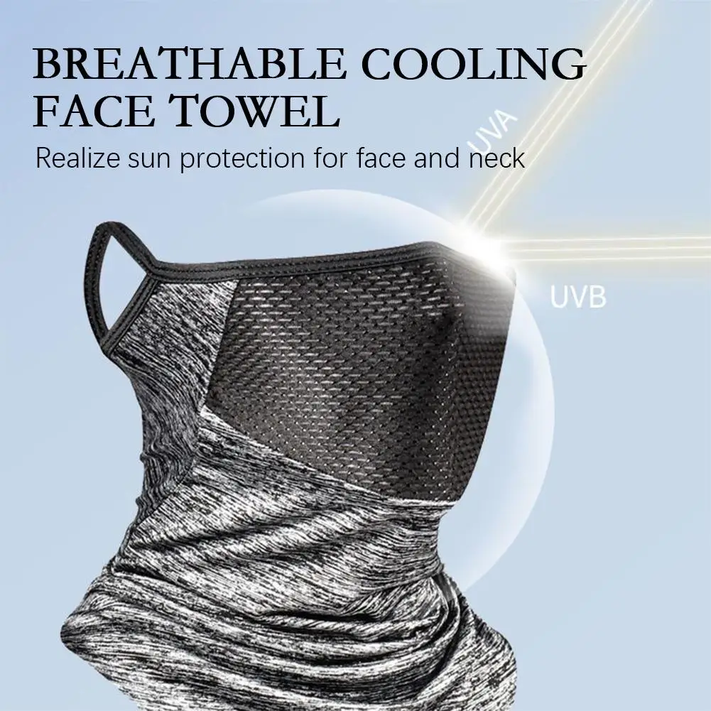 Color: Red, Ships From: CHINA - Breathable Sun UV Protection Hiking Outdoor Sport Cycling Wind Sun Protection Triangle Ear-hook Mask Cycling Sun Protection Mask