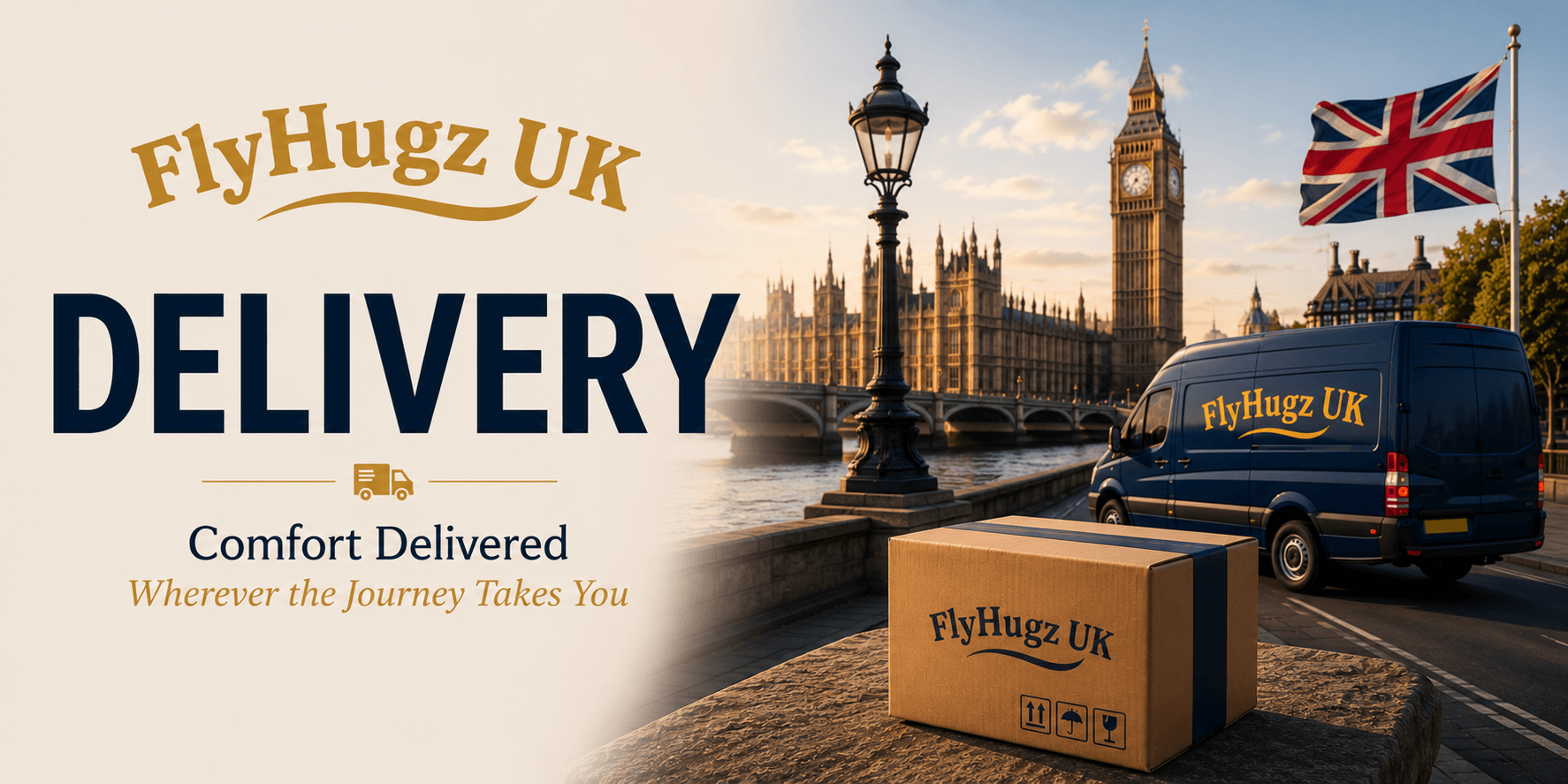 FlyHugz UK Delivery